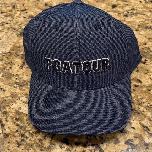 PGA Tour Other - NWT blue Velcro adjustable PGA Tour official hat moisture wicking sweat band.